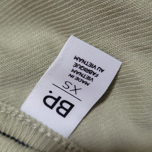 Bundle 3 NWOT Nordstrom BP Olive Green Ribbed Tank Top XS COLOR: Brown, Pink and - Picture 3 of 8